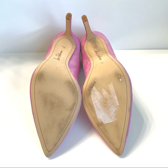 Sam Edelman Suede Hazel Pointed Toe Heel Size 7.5 - Picture 8 of 8